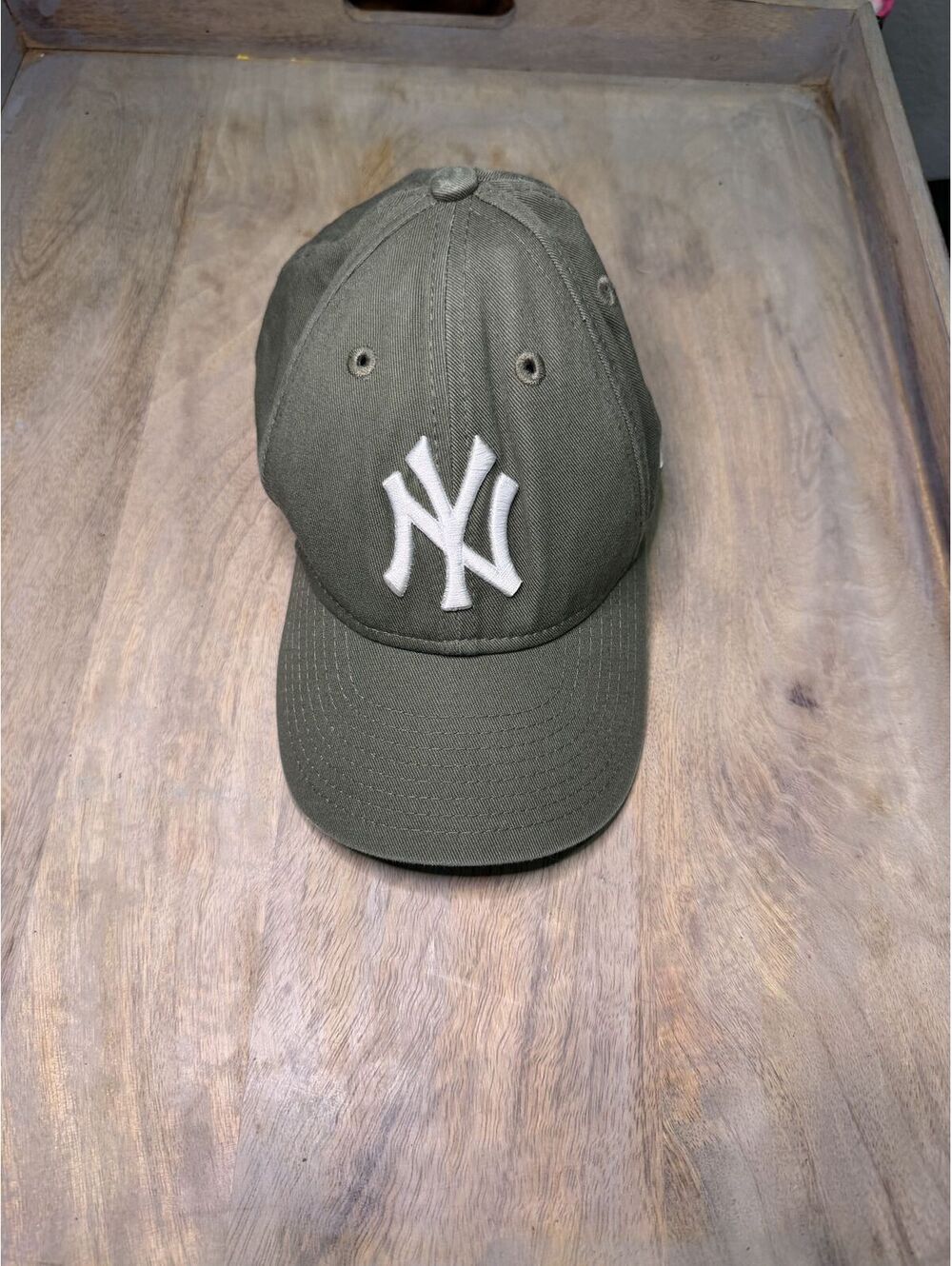 New York Yankees Olive Green Adjustable MLB Hat